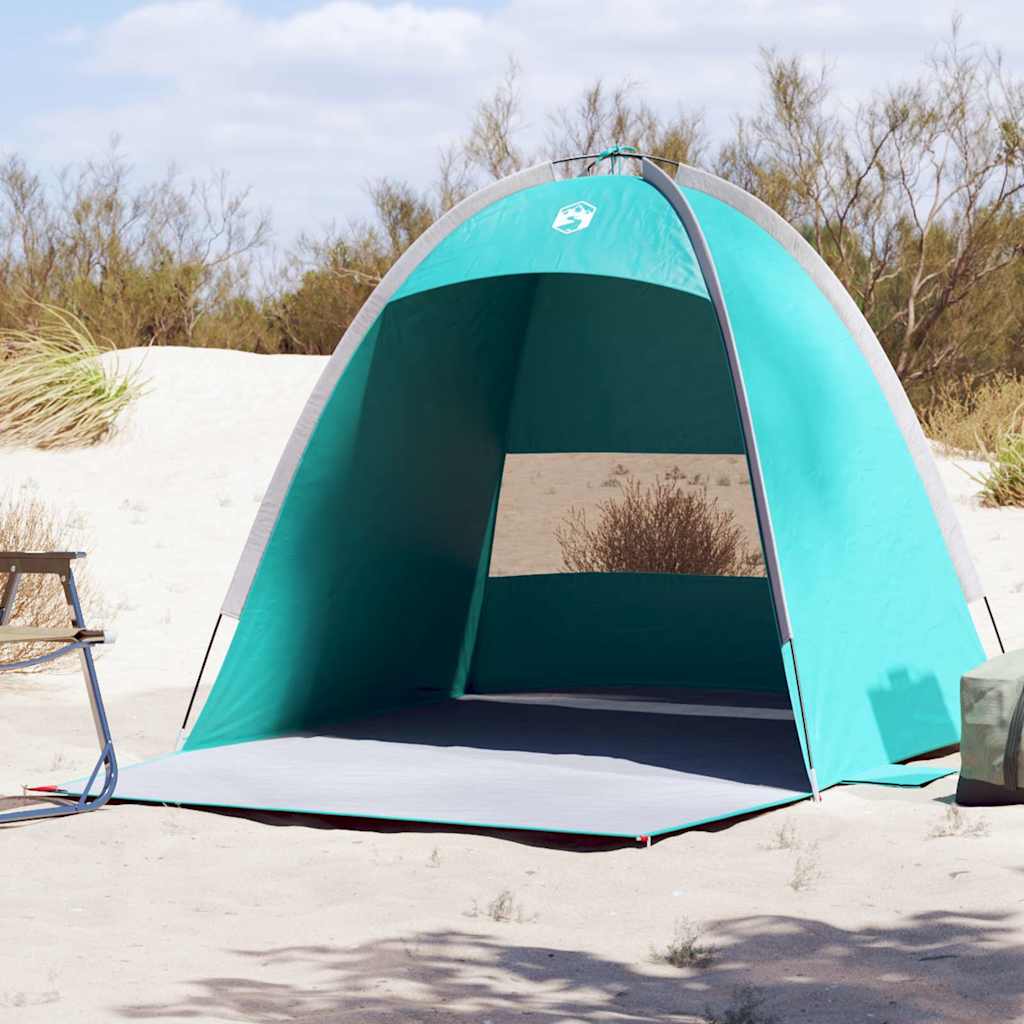 Strandtent 3-persoons waterdicht zeegroen