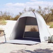 Strandtent 3-persoons 144x125x123 cm grijs