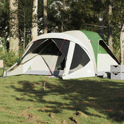 Tunneltent 6-persoons 411x325x180 cm groen