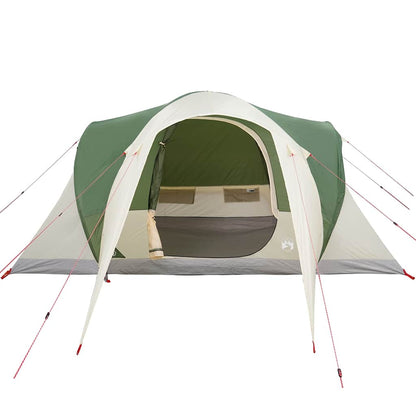 Koepeltent 6-persoons waterdicht groen