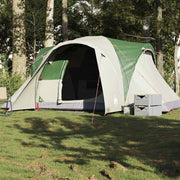 Dome tent 6-person waterproof green