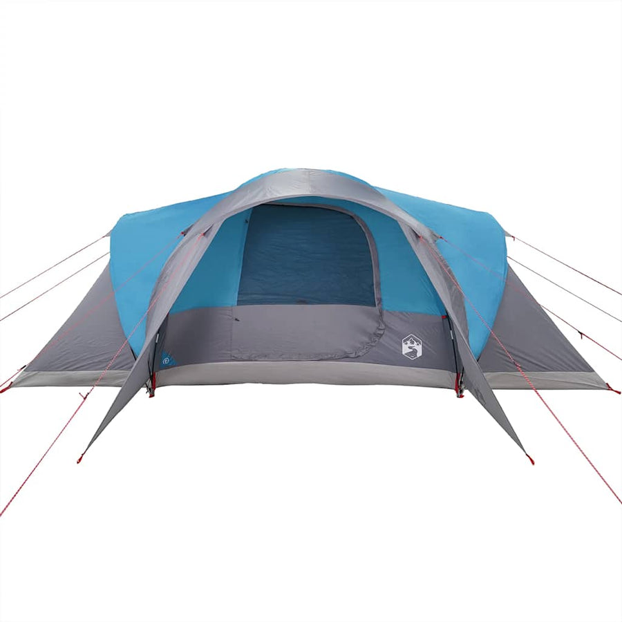 Koepeltent 6-persoons waterdicht blauw
