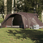 Koepeltent 6 personen 494x370x190 cm bruin