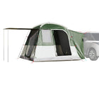 Autotent 4 personen 314x314x240 cm groen waterdicht