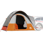 Autotent 4-persoons 300x300x230 cm grijs oranje