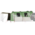 Autotent 4-persoons 435x320x213 cm groen waterdicht