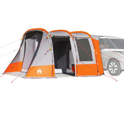 Autotent 403x325x209 cm grijs oranje