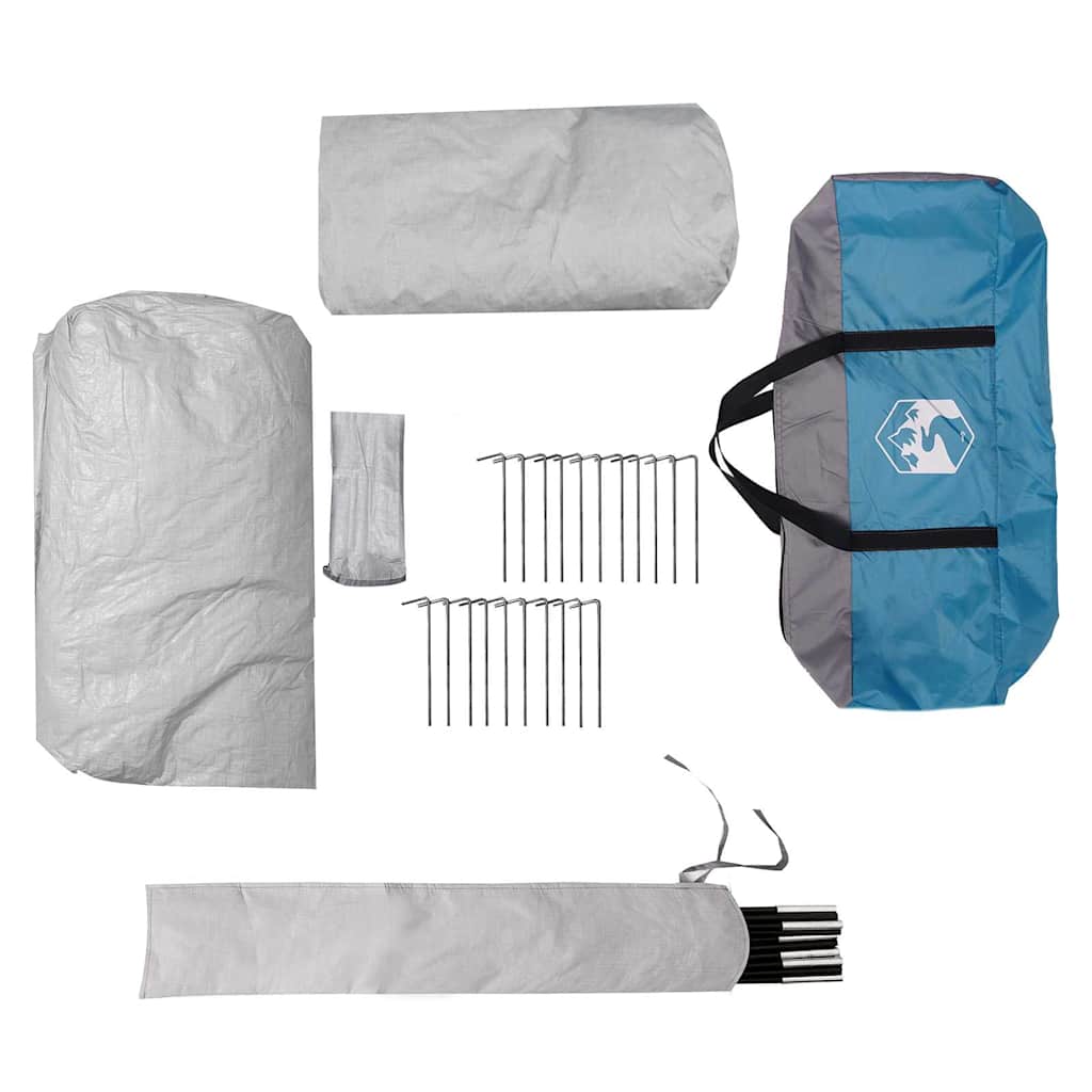 Autotent 2-persoons waterdicht blauw