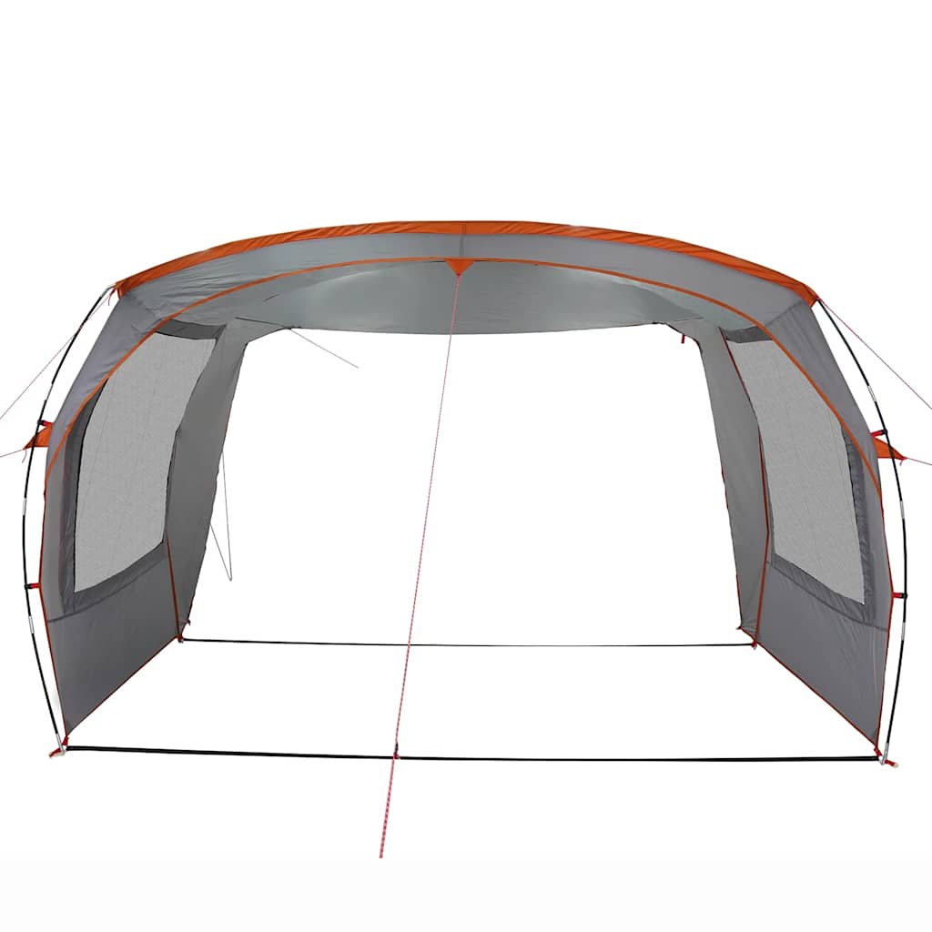 Autotent waterdicht grijs en oranje