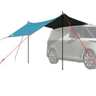 Autotent 410x250x200 cm blauw