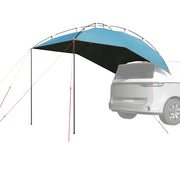 Autotent 320x220x200 cm waterdicht blauw