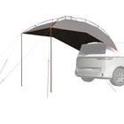Autotent 320x220x200 cm grijs oranje
