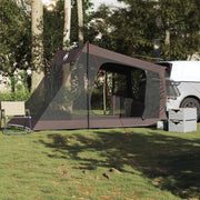Autotent 2-persoons 356x206x205 cm waterdicht bruin