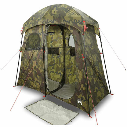 Douchetent 2-persoons waterdicht camouflage