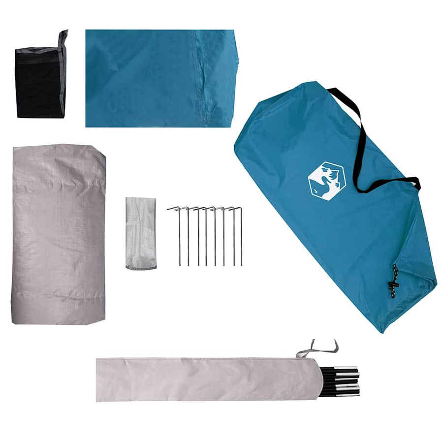 Tent 1-persoons waterdicht blauw