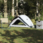 Kampeertent 1-persoons verduisterend wit 213x84x100 cm