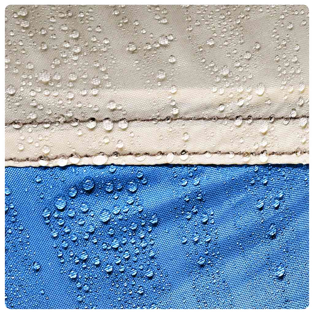 Partytent waterdicht azuurblauw