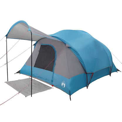 Tunneltent voor gezin 8-persoons waterdicht blauw