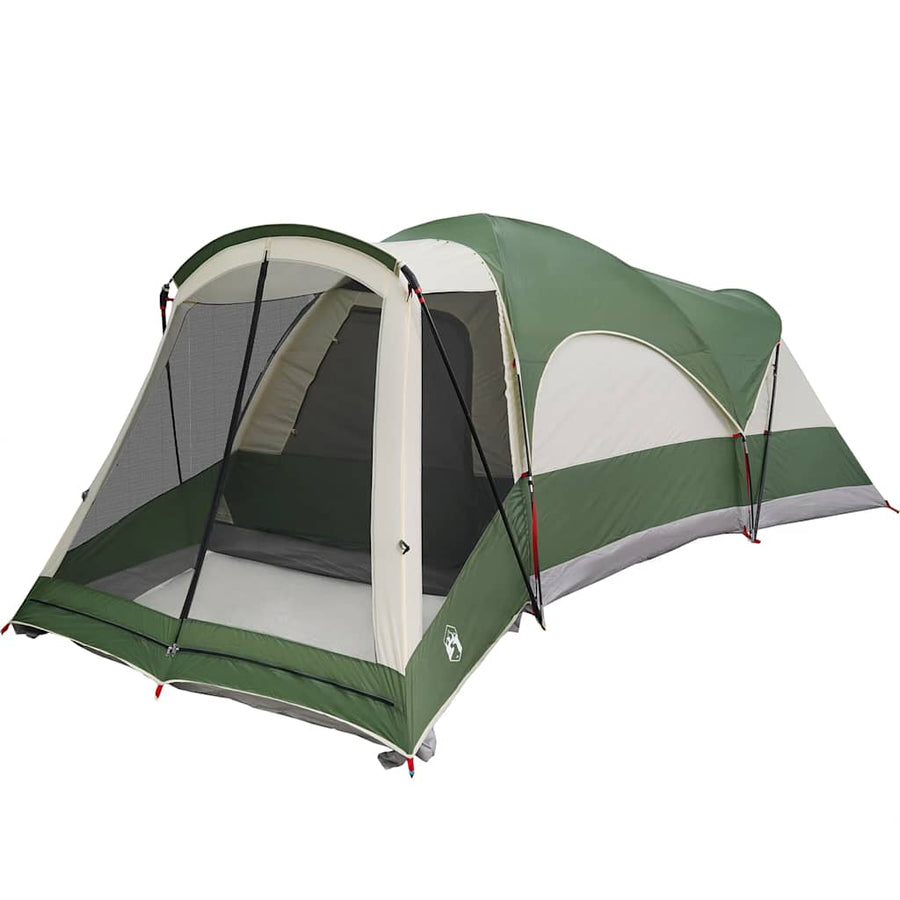 Tunneltent 8-persoons waterdicht groen