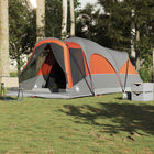 Tunneltent 8-persoons 560x200x210 cm grijs oranje