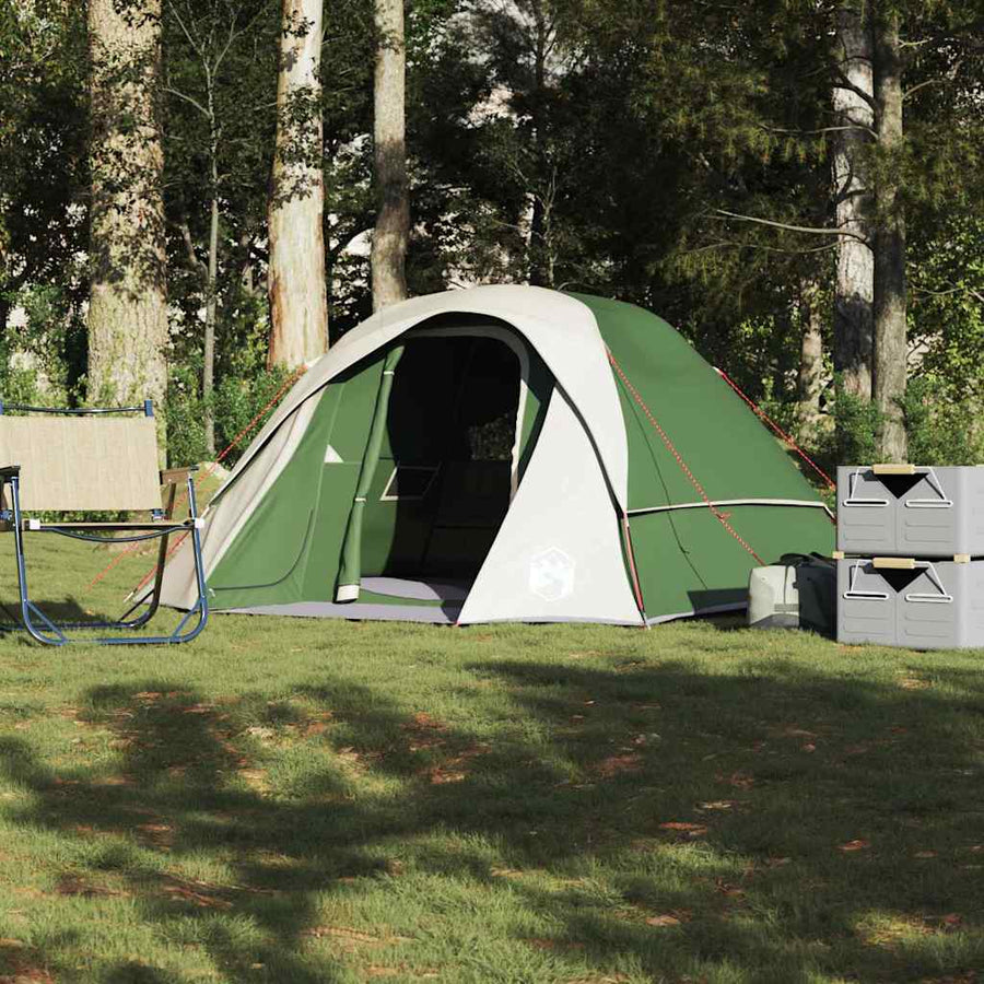 Tent 4-persoons waterdicht groen