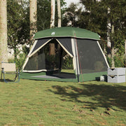 Family tent 6-person waterproof green