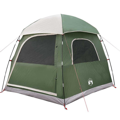 Familietent iglo 6-persoons groen waterdicht