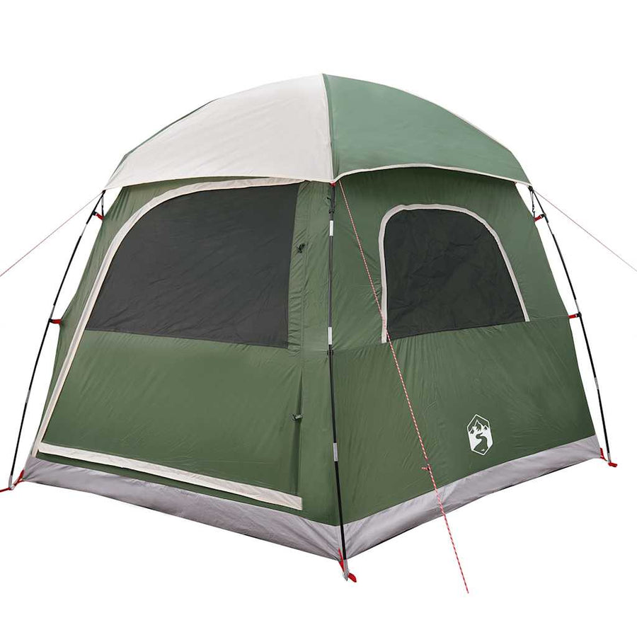 Familietent iglo 6-persoons groen waterdicht