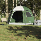 Familietent iglo 6-persoons 388x350x230 cm groen