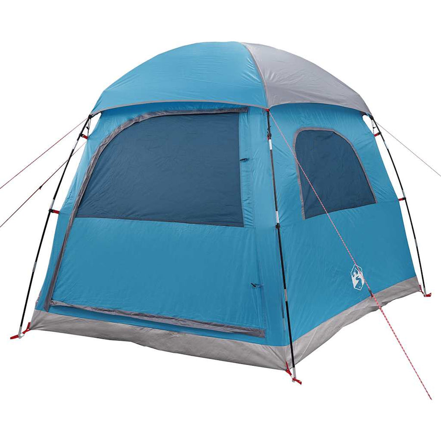 Familietent iglo 6-persoons waterdicht blauw
