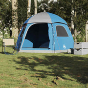 Familietent iglo 6-persoons 388x350x230 cm blauw