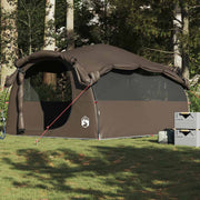 Tunneltent 6 personen 564x260x185 cm waterdicht bruin