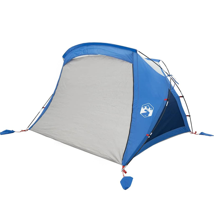 Strandtent 2-persoons waterdicht azuurblauw
