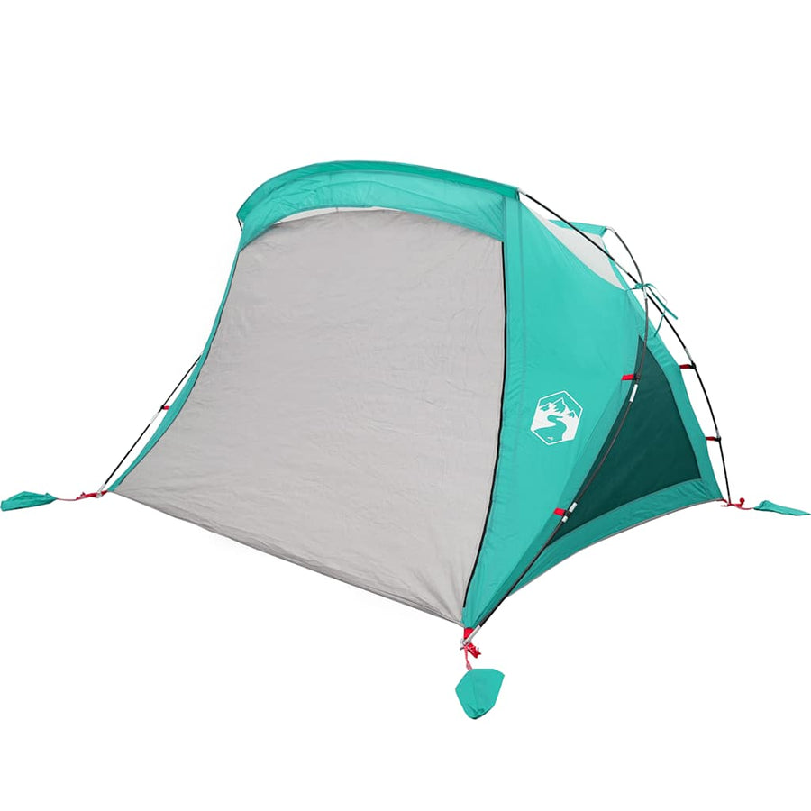 Strandtent 2-persoons zeegroen waterdicht
