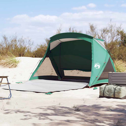 Strandtent 2-persoons zeegroen waterdicht