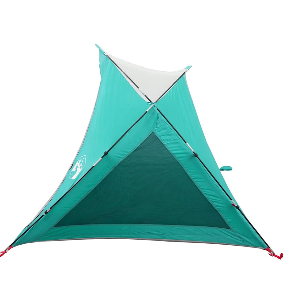 Strandtent 2-persoons zeegroen waterdicht
