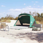 Strandtent 2-persoons 150x162x157.5 cm zeegroen waterdicht