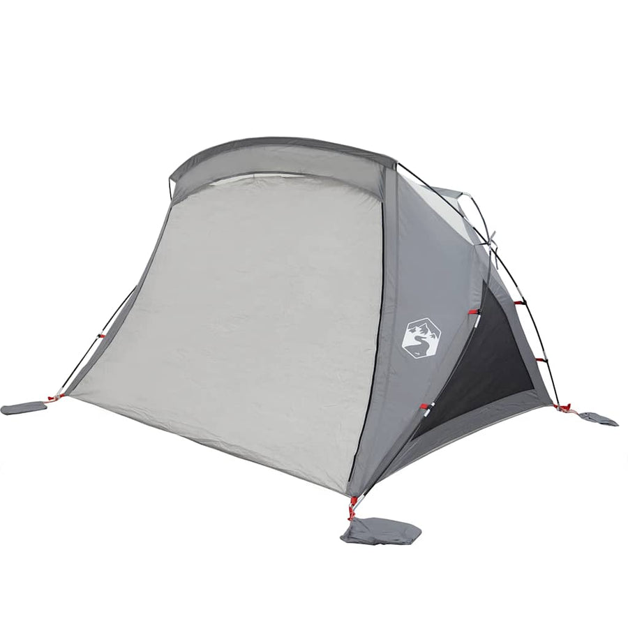 Strandtent 2-persoons waterdicht grijs