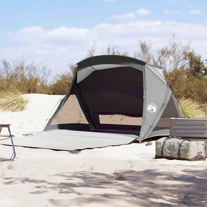 Strandtent 2-persoons waterdicht grijs