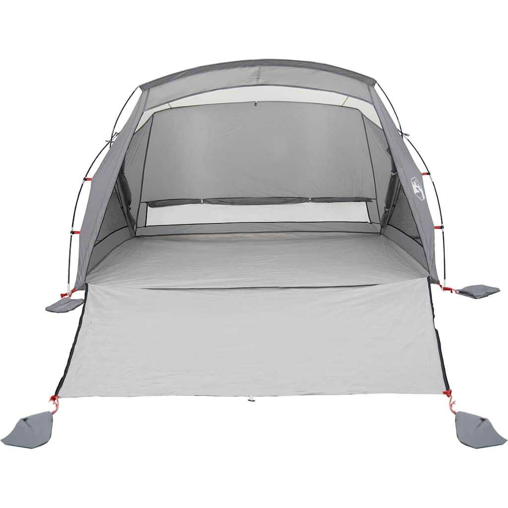 Strandtent 2-persoons waterdicht grijs