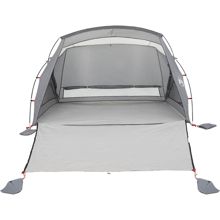 Strandtent 2-persoons waterdicht grijs