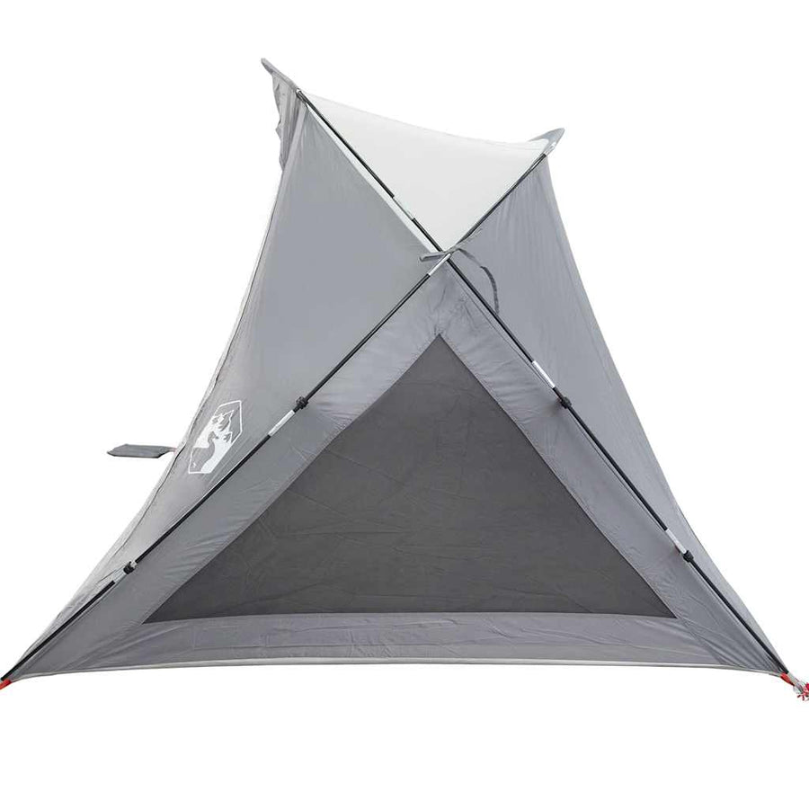 Strandtent 2-persoons waterdicht grijs