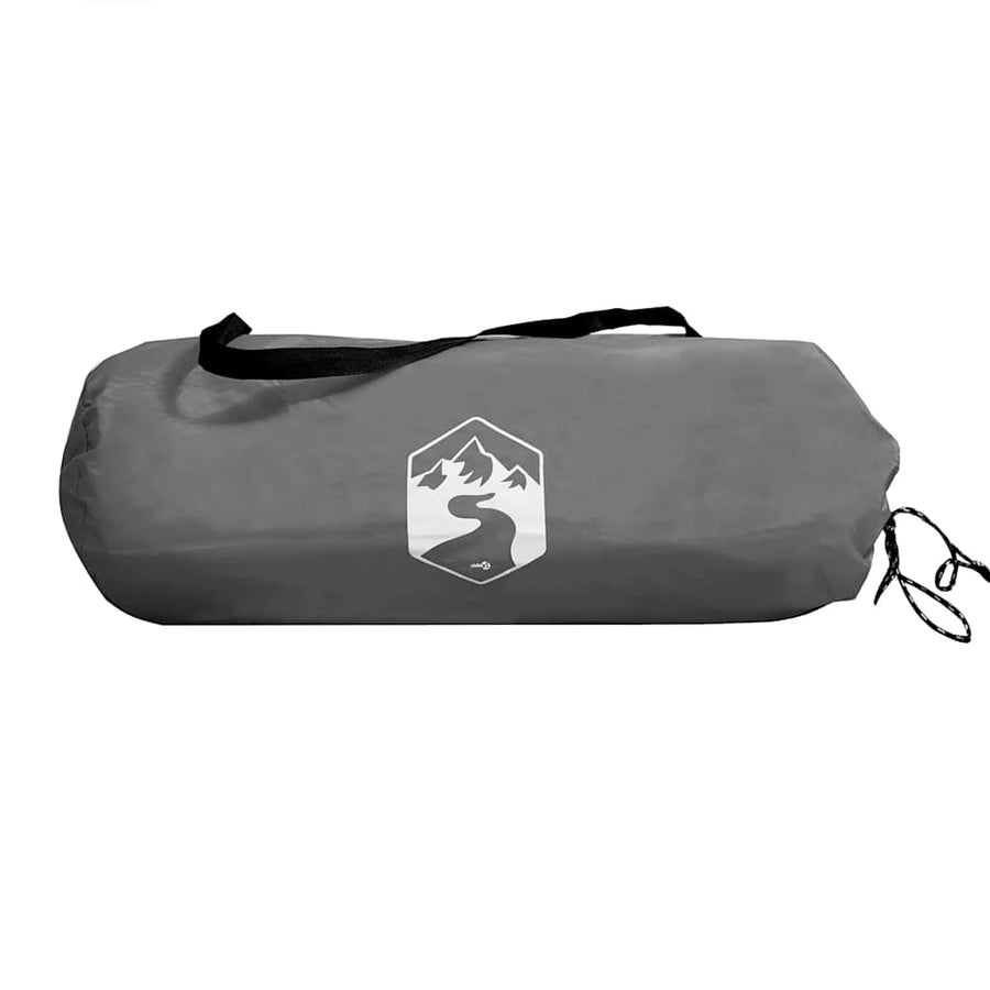 Strandtent 2-persoons waterdicht grijs