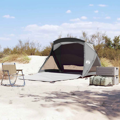 Strandtent 2-persoons waterdicht grijs