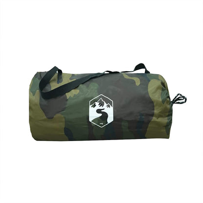 Kampeerluifel waterdicht 306x306 cm camouflage