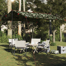 Kampeerluifel waterdicht 306x306 cm camouflage
