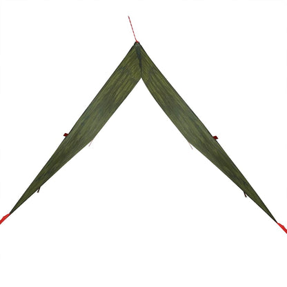 Kampeerluifel waterdicht 366x306 cm camouflage