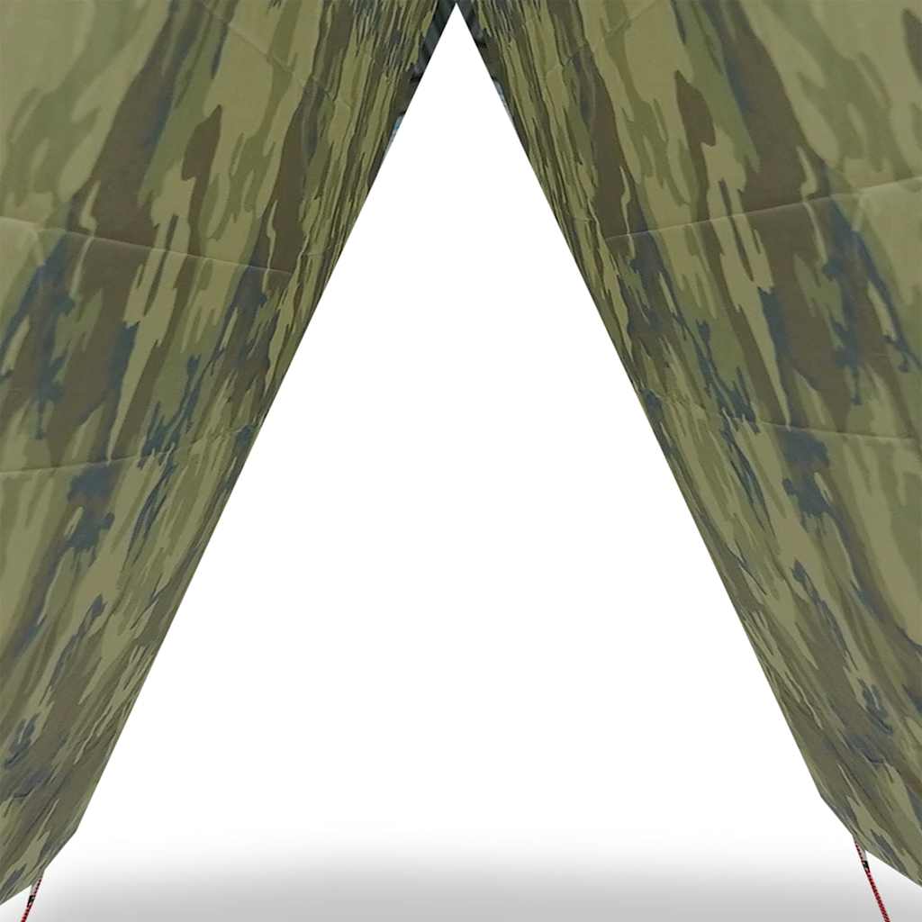 Kampeerluifel waterdicht 366x306 cm camouflage