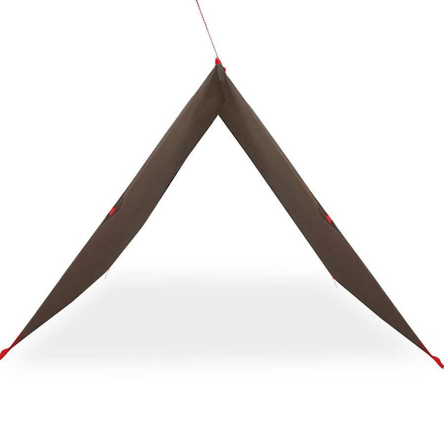 Kampeerluifel waterdicht 406x306 cm bruin