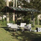 Kampeerluifel 406x306 cm camouflage waterdicht